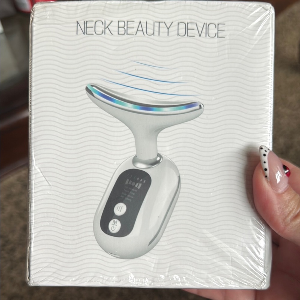 Neck Beauty Device with LED Display